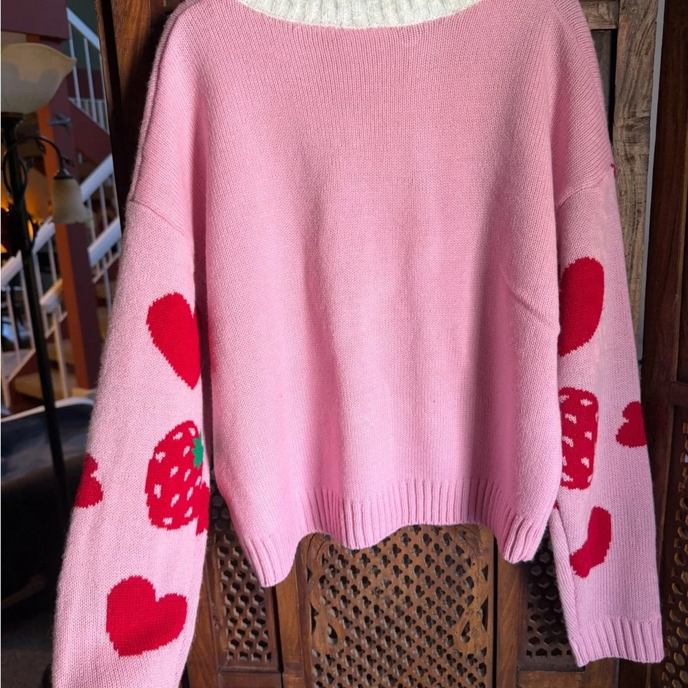 BNWT Strawberry Shortcake and Huckleberry Pie Sweater - Picture 9 of 9